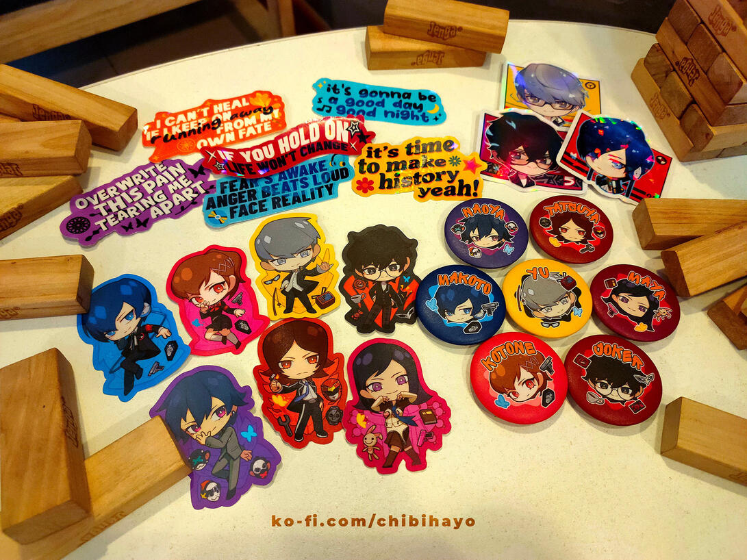 Sample 01 (Persona Protagonists Series)